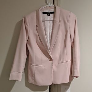 Pink blazer